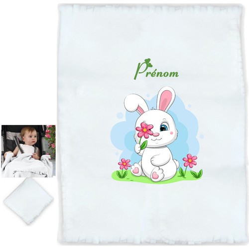 Plaid lapin bébé - lapin,