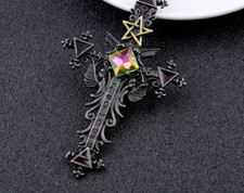Collier croix étoile