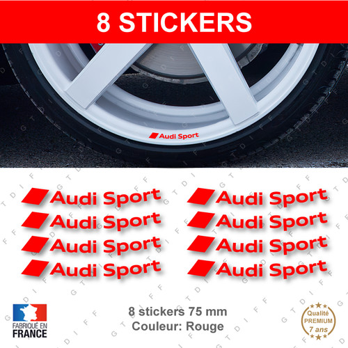 Stickers jantes audi sport - stickers,