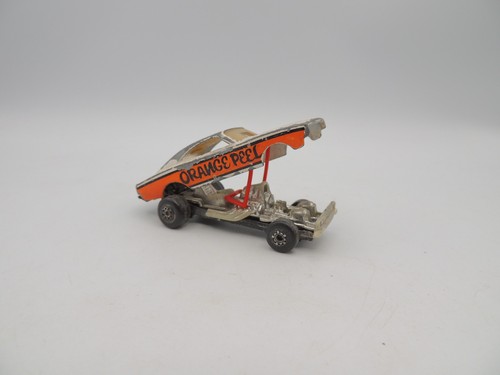 Matchbox dragster orange - dragster,