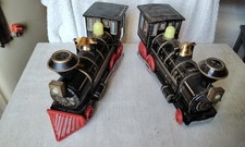 Jeux Jouets Anciens Lot de 2 Locomotives Mecanique