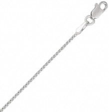 1.2mm Rond Blé Spiga Diamant