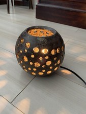 Céramique, poterie, lampe de table, lampe