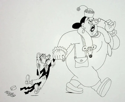 Humour albert dubout une - dubout, :