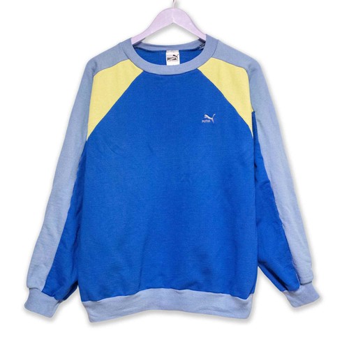 Sweat puma vintage bleu - vintage, et