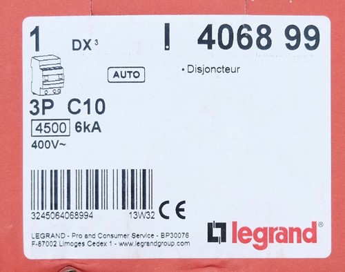 Legrand 4068 disjoncteur - legrand,