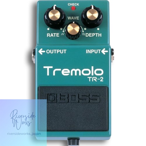Pédale effet trémolo boss - d'effet,