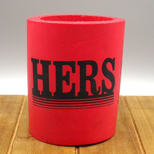 Vtg koozie 80s 90s hers - vtg,