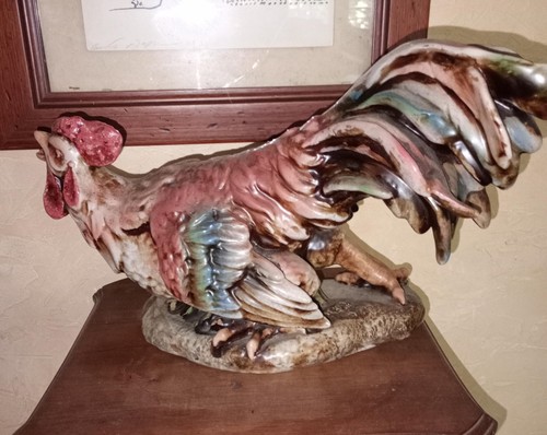 Grand coq combat - coq, au