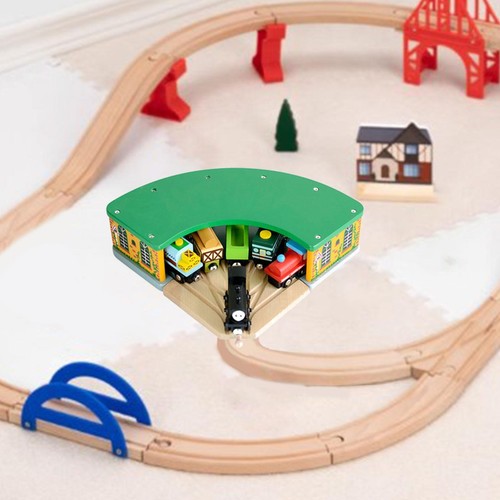 Maison train bois - train, en