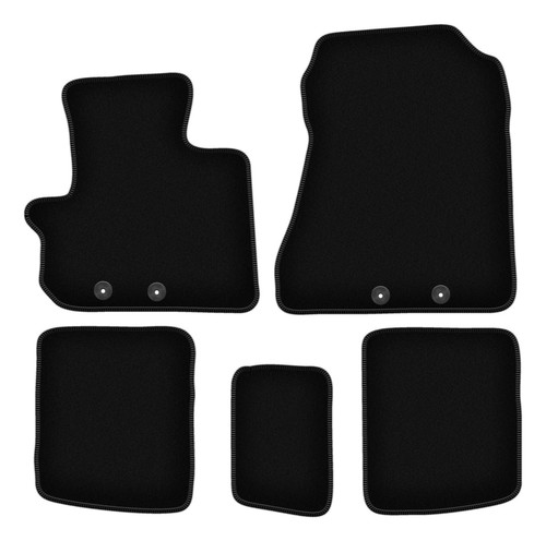 Tapis sol velours noir - de,
