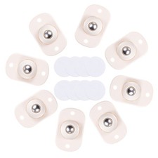  8pcs pratique roulette de rangement collante roulette roulette de boîte de roue