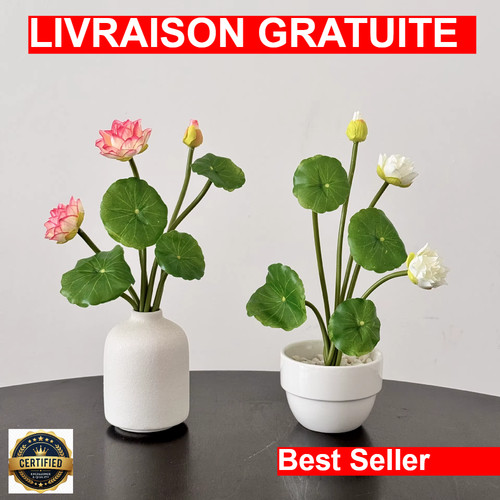 10cm artificiel lotus eau lis - artificiel,