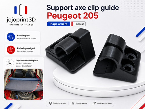 Supports clip plage - 2,