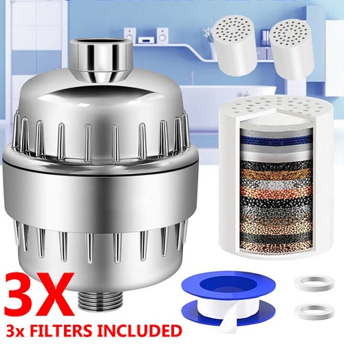 Stage shower head filter - 20-stage,