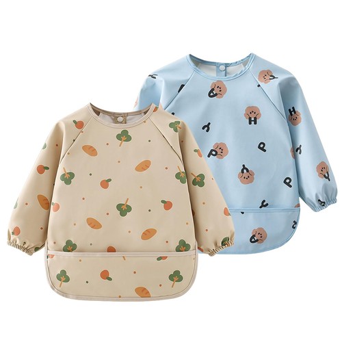 Bavoirs bébé avec manches - bavoirs,