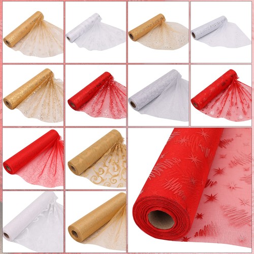 26m organza rouleau tissu - 26m,
