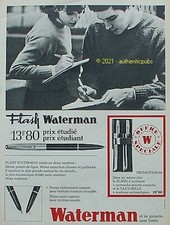 PUBLICITE WATERMAN LE FLASH