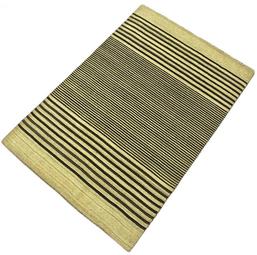 Tapis 100 laine beige gris - 100%,