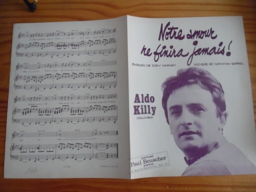 Partition aldo killy - , notre