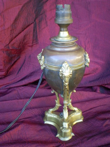 Lampe cassolette cuivre - cassolette, en