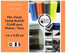 FILM FEUX Teinté NOIR CLAIR /