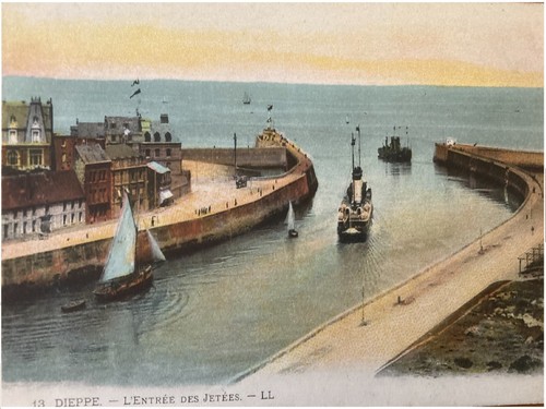 Carte postale dieppe pèche - carte,