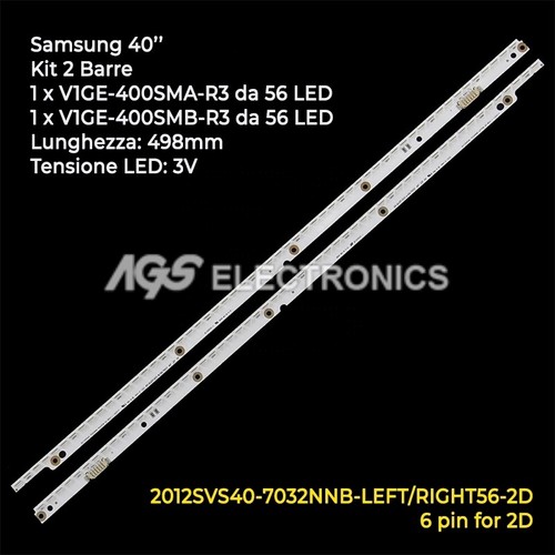 Kit barres bandes 56 - barres, tv