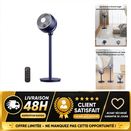 Airmate ventilateur sur pied - ventilateur,