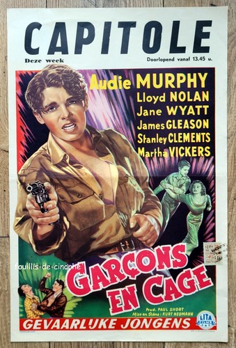 Belgian poster bad boy audie - poster,