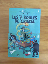 TINTIN- 4 CARTE TELEPHONIQUE-7 BOULES DE CRISTAL- 500 EXEMPLAIRES-SETCALL-2002-P