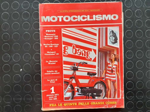 Motocyclisme janvier 1971 - motocyclisme,
