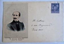 carte postale -CPA  théâtre Sarah Bernhardt "l'Aiglon"  Edmond Rostand (auteur)