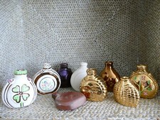 RARE Lot de 9 Secouettes Touines faïence Malicorne atelier Jacqueline Frénéhard