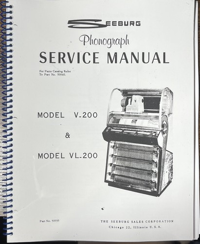 New seeburg model - seeburg, v-200