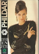 LIVRE CATALOGUE TRICOT FEMME PHILDAR N° 211 SPECIAL FETES      