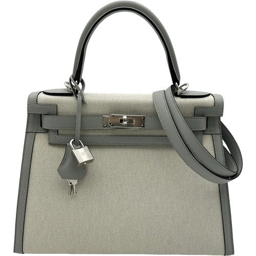 Hermes kelly toile canvas - toile,