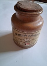 ancien pot a moutarde  a