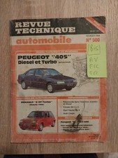 Revue Technique Peugeot 405