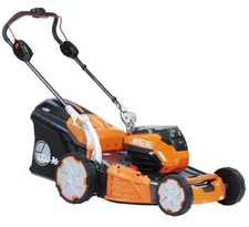 Tondeuse À Gazon À Batterie OLEOMAC Gi548P À Pousser 56V Largeur De Coupe 46Cm