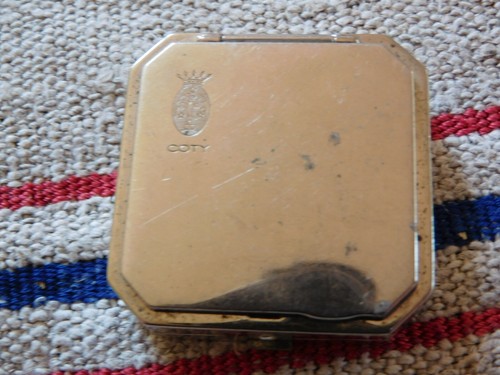 Ancien poudrier coty paris art - poudrier,