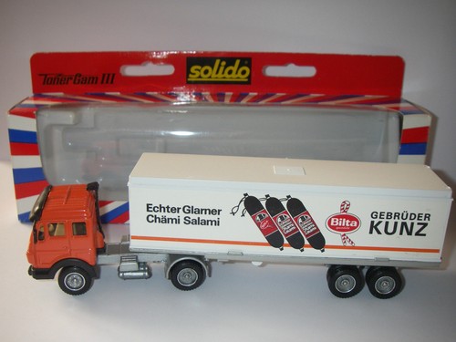 Miniature mercedes semi - mercedes,