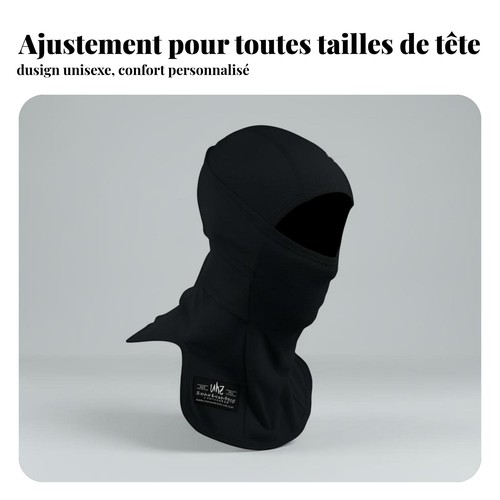 Cagoule laine cache - en, cache-cou