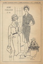 PATRON ROBE TAILLE TAILLEUR 48