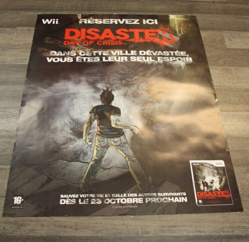 Plv wii disaster affiche - ,