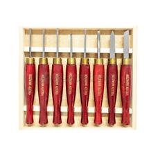 JEU 8 PCS MICRO GOUGES CISEAUX DE TOURNAGE POUR BOIS TOUR HOLZMANN HM8TLG