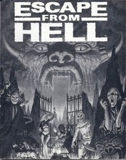 Escape From Hell Jeu PC MS-DOS (1990) - Livret de Jeu (En anglais)