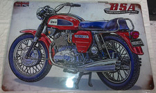 Plaque Métal Tôlée Vintage