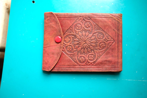 Vintage ancien porte feuille - porte,
