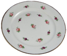 Assiette Florale En Porcelaine